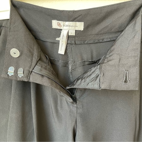 BCBG Sheer Capri Breezy Summer Pants Size 4 - Picture 7 of 15